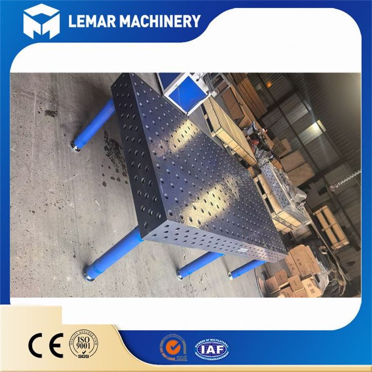 Mesa de fixação modular para soldagem